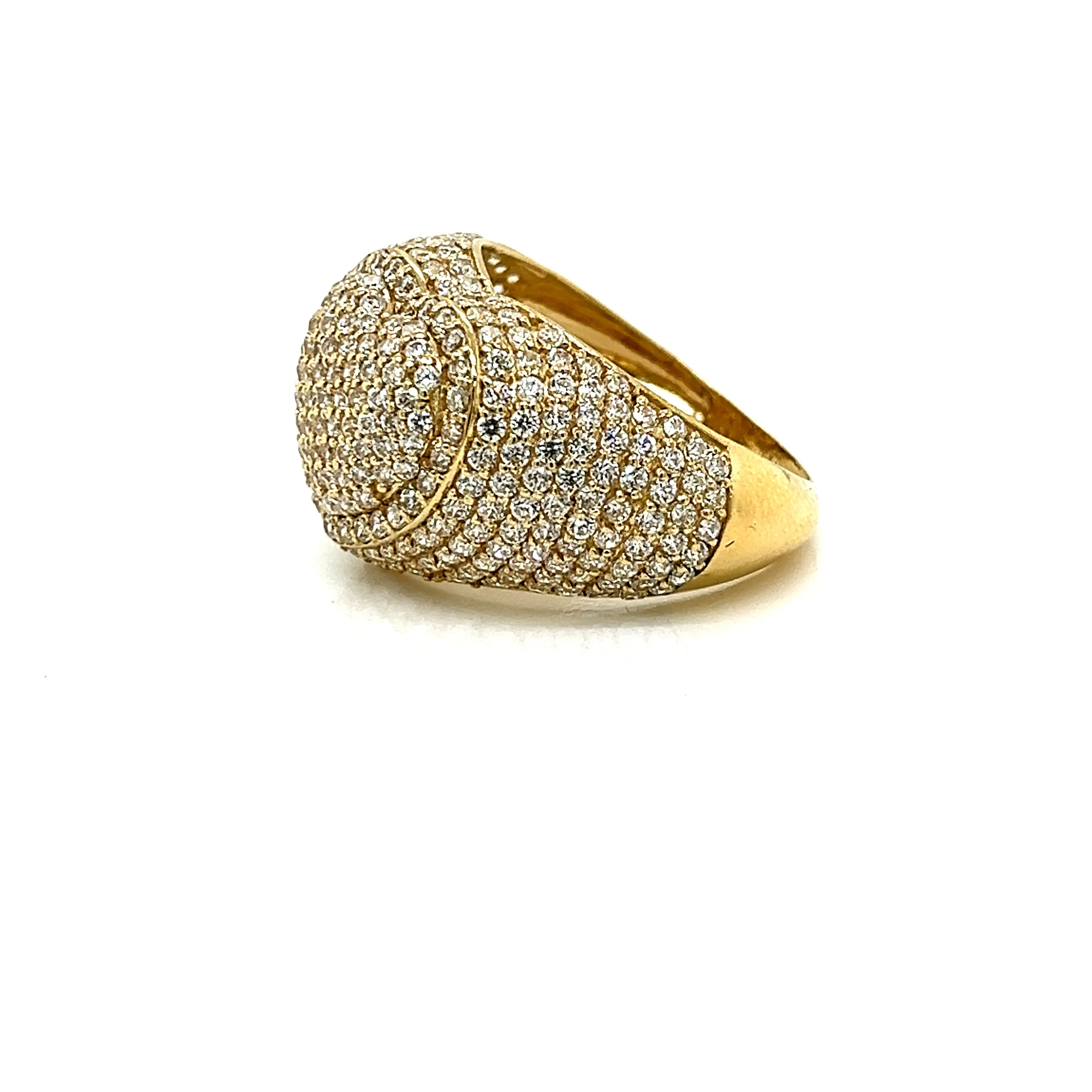 14K Gold Heart Ring W/ CZ