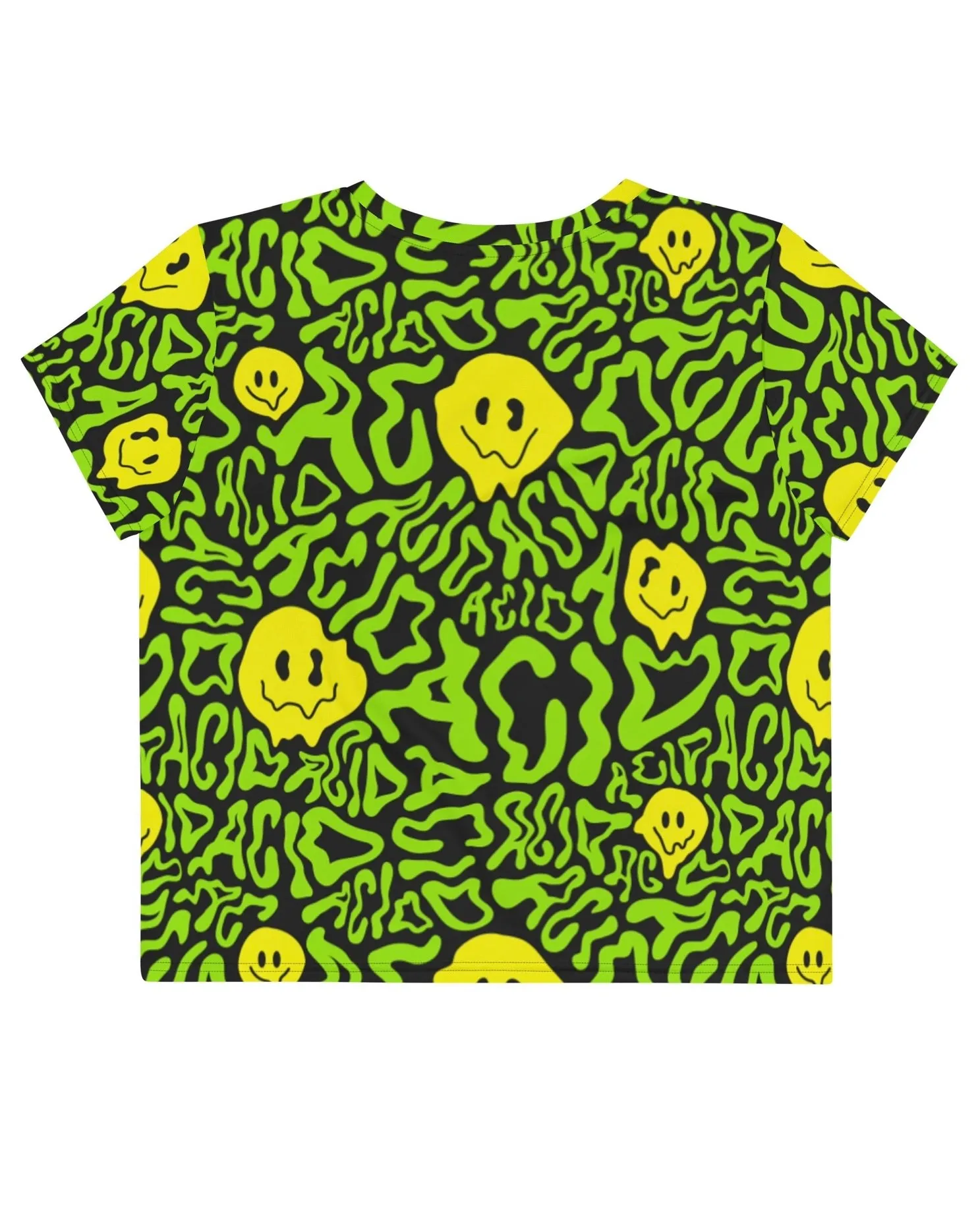 Acid Smilez Crop Tee