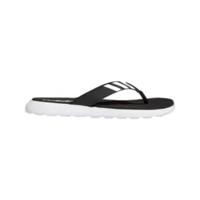 Adidas Men's Comfort Flip-Flops Slipper (Core Black/Cloud White/Core Black)