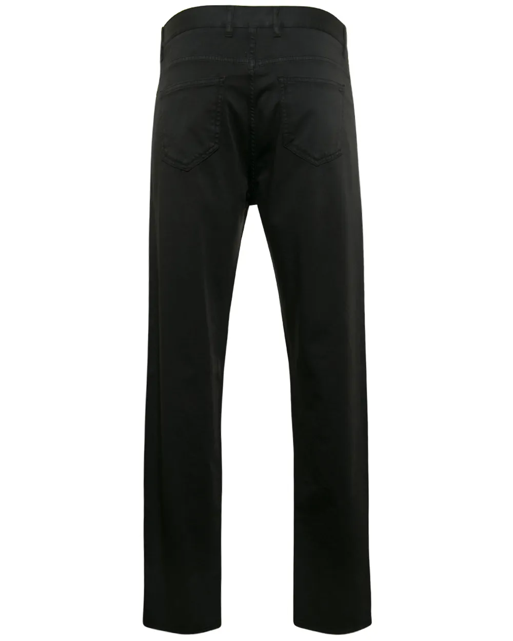 Anthracite Cotton Cashmere Slim Straight 5 Pocket Pant