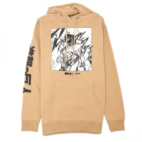 BAIT x Attack On Titan Men Titan The Roar Hoody (sand)