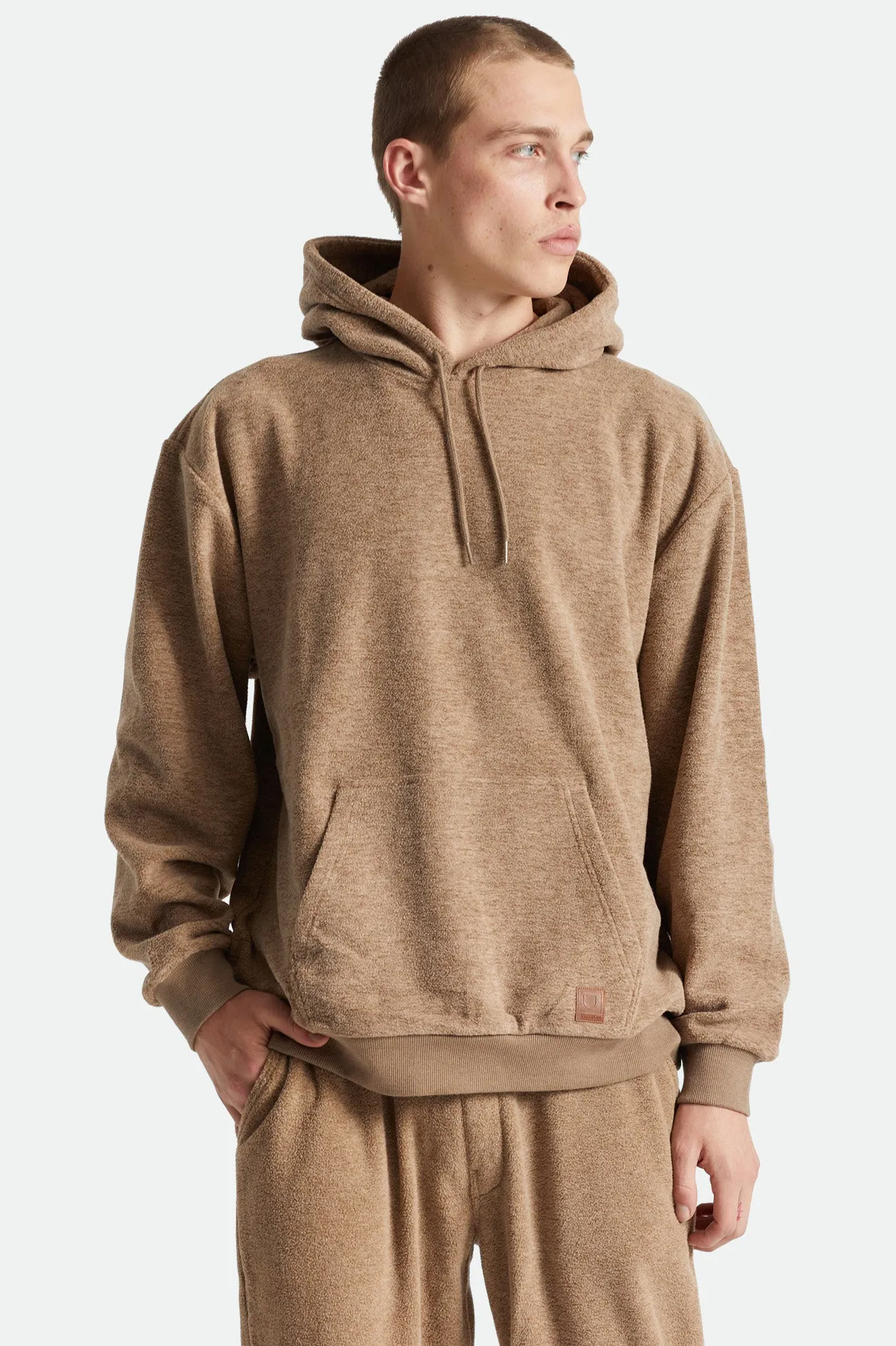 Beta Arctic Fleece Hood - Oatmeal