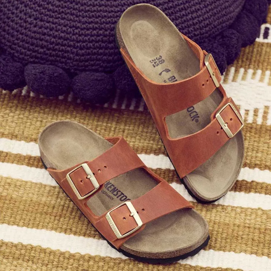 Birkenstock Arizona Sandal Burn Orange (Women's)