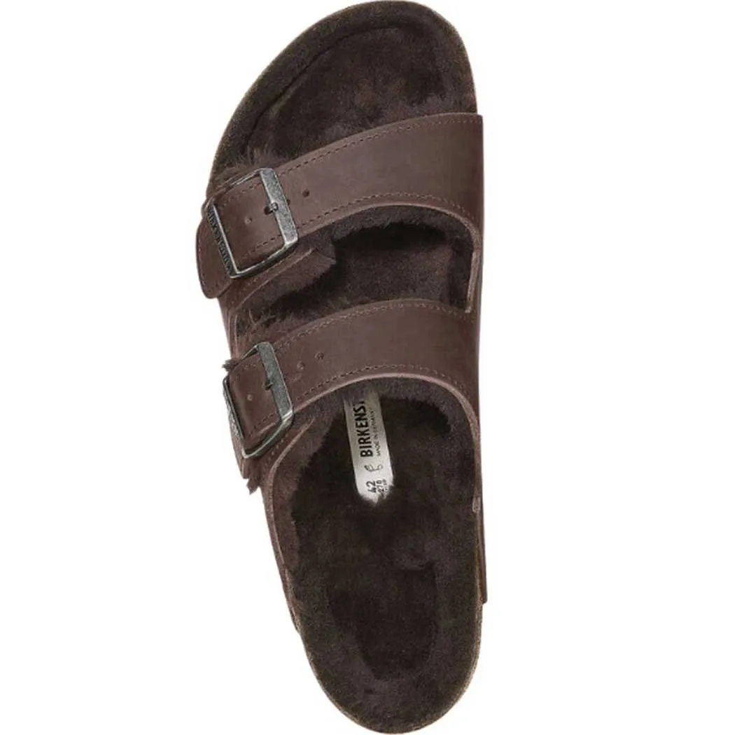 Birkenstock Arizona Shearling Sandal Habana (Men's)