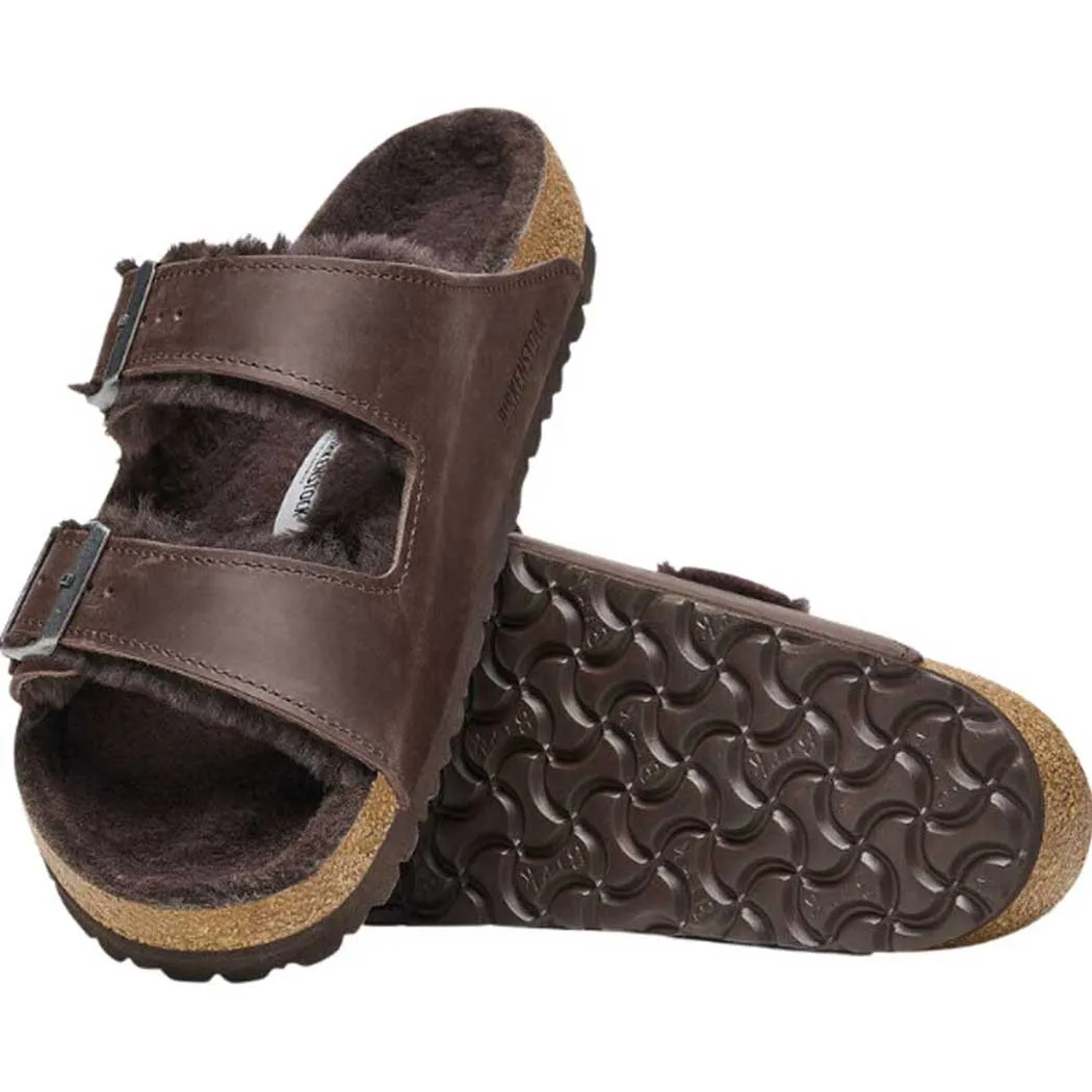 Birkenstock Arizona Shearling Sandal Habana (Men's)