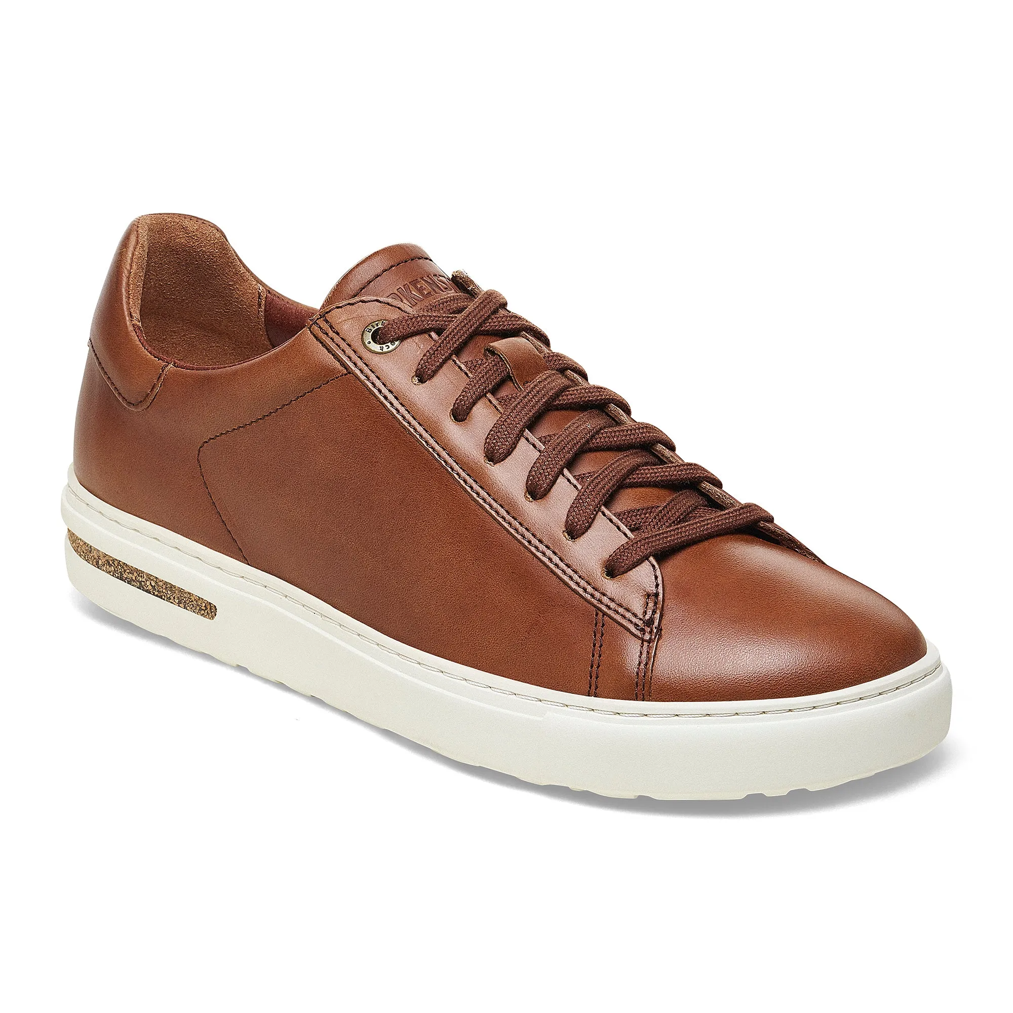 Birkenstock Bend Canvas Suede Low Sneaker in Cognac