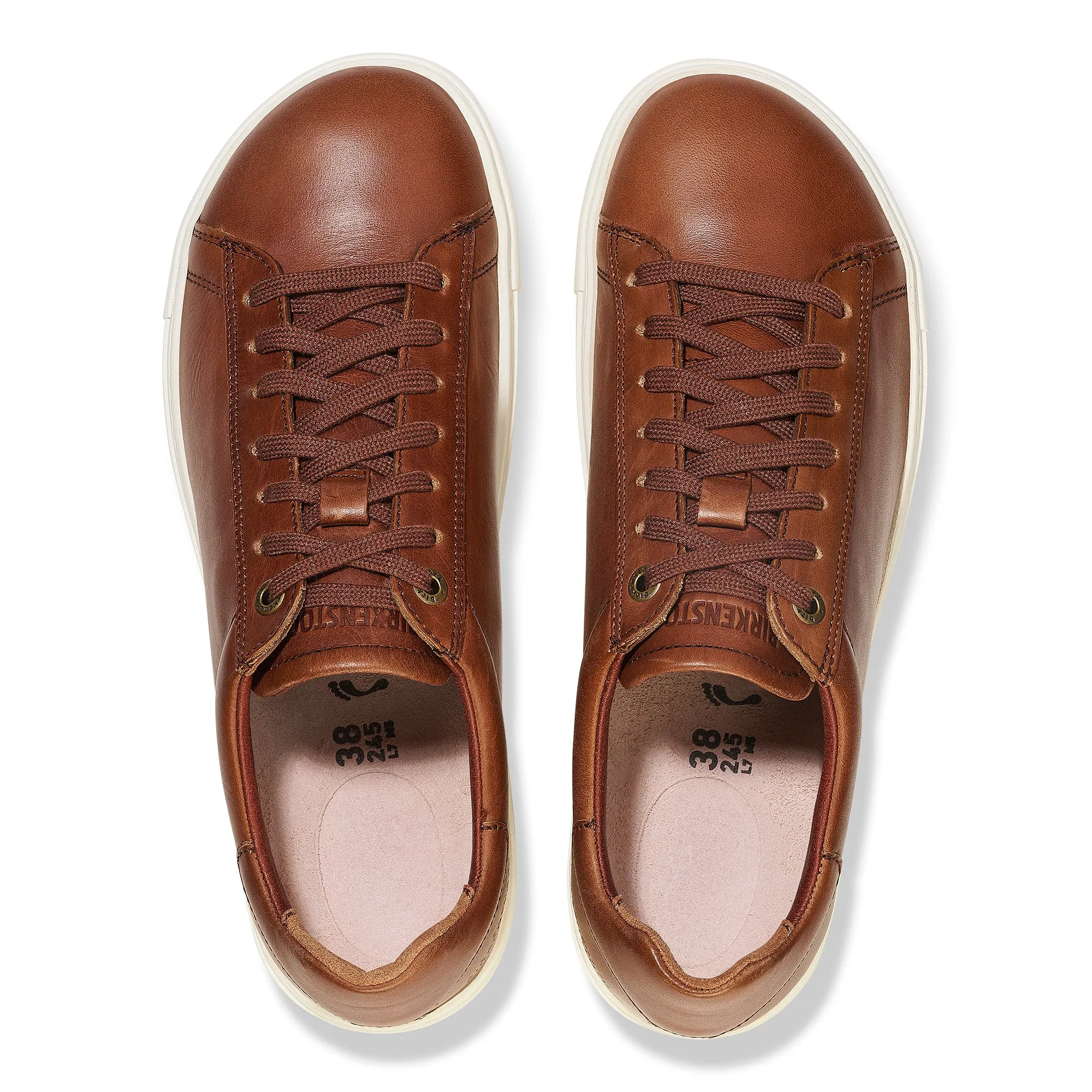 Birkenstock Bend Canvas Suede Low Sneaker in Cognac