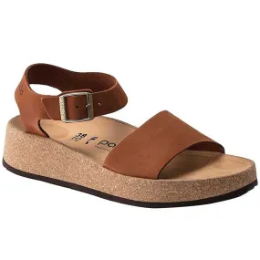 Birkenstock Glenda Platform Sandal Pecan Nubuck (Women's)