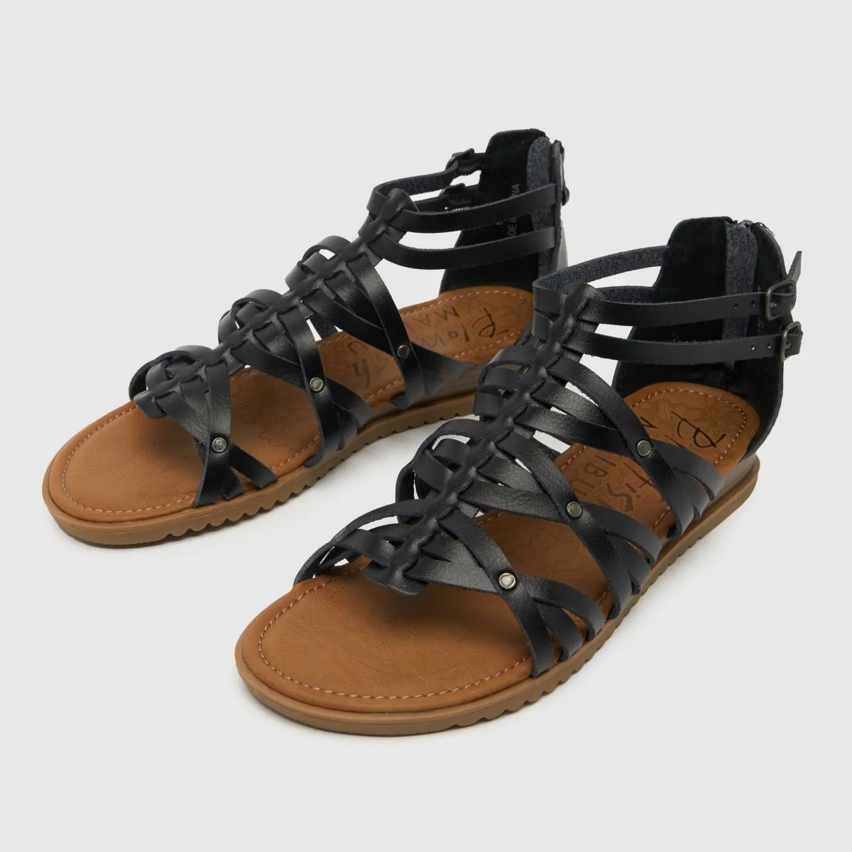 Blowfish Malibu Bloomy Sandals Black