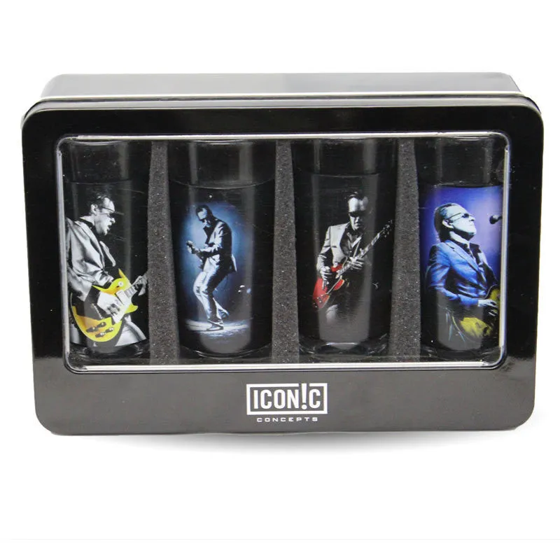 Bona- Litho Shot Glasses - 4 Piece Set