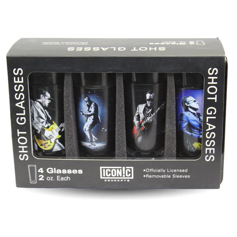 Bona- Litho Shot Glasses - 4 Piece Set