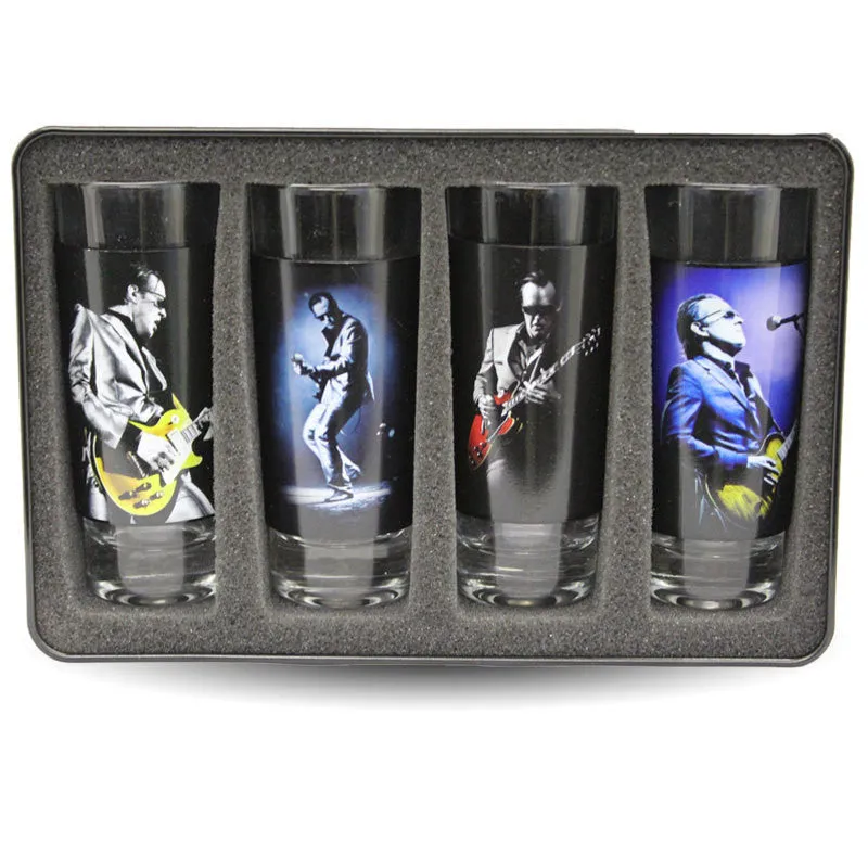 Bona- Litho Shot Glasses - 4 Piece Set