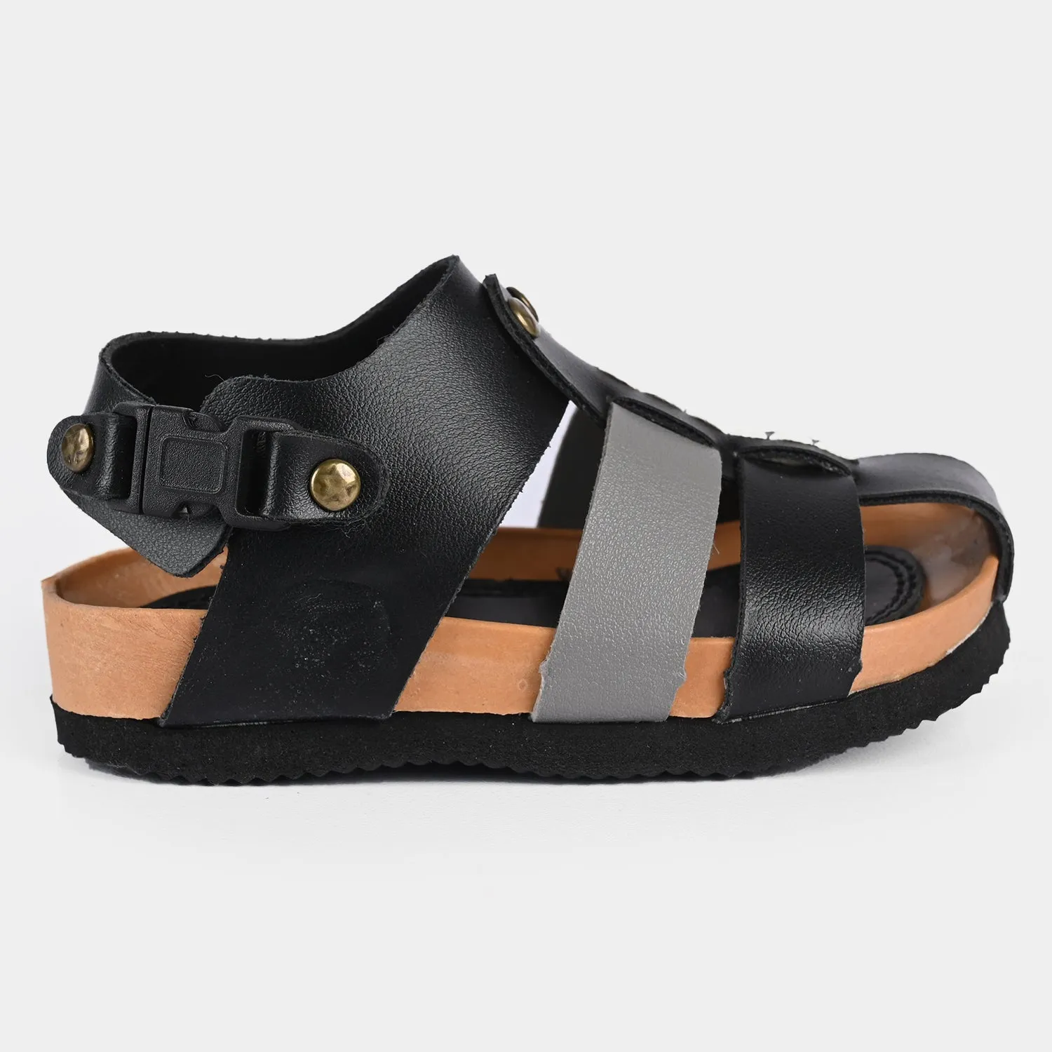 Boys Sandal EF-02-BLACK