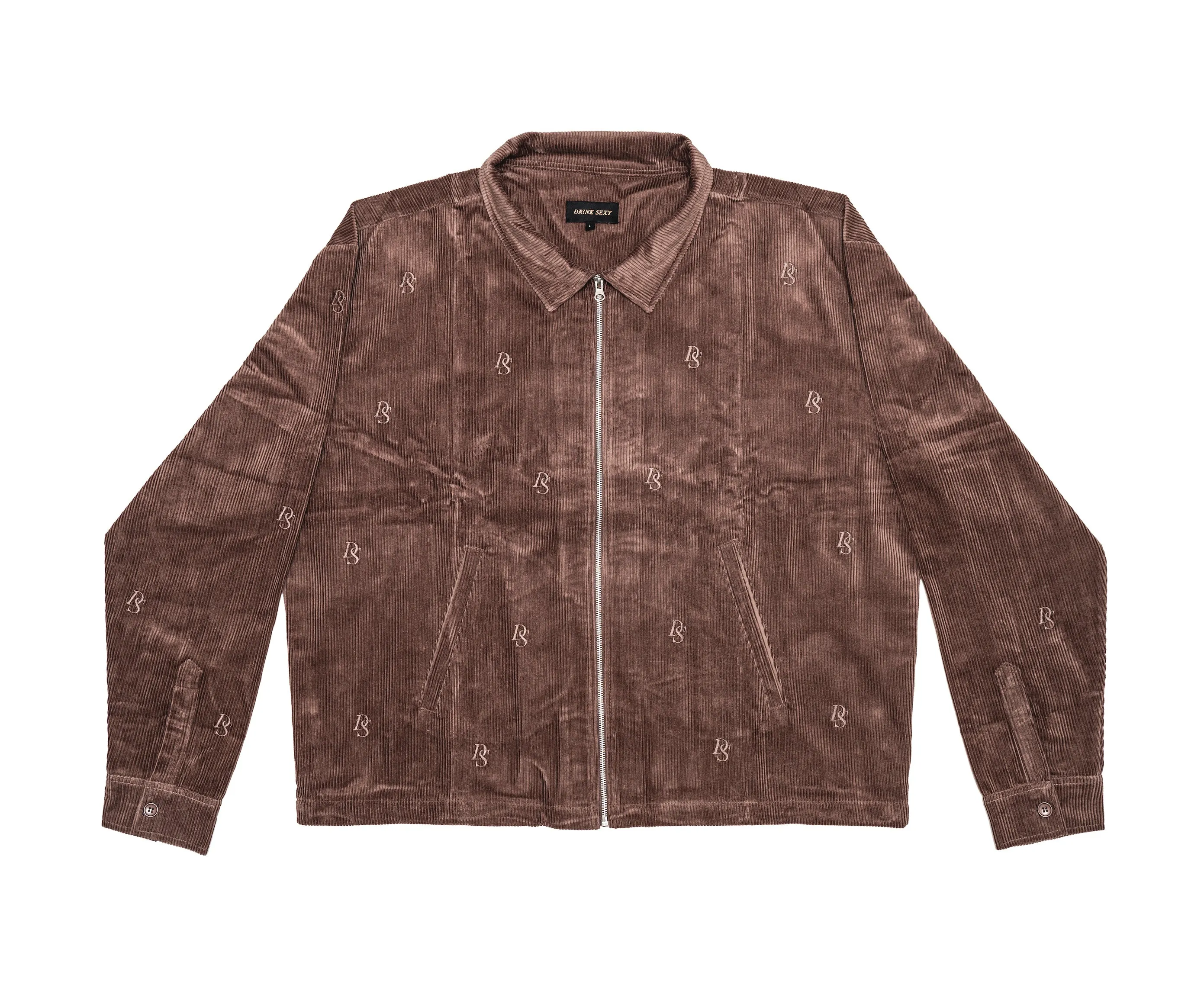 brown cord jacket