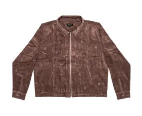 brown cord jacket