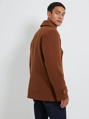 Brown Formal Coat | Men | George at ASDA