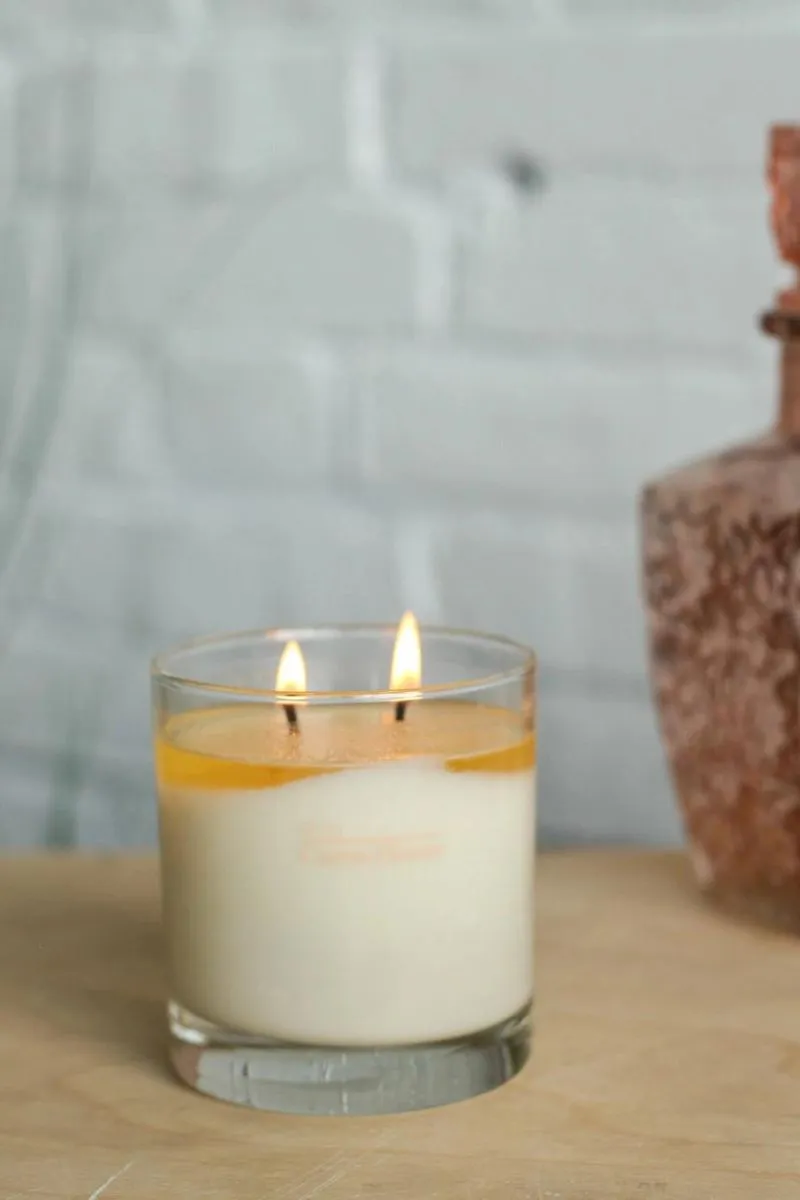 Cactus Flower Candle