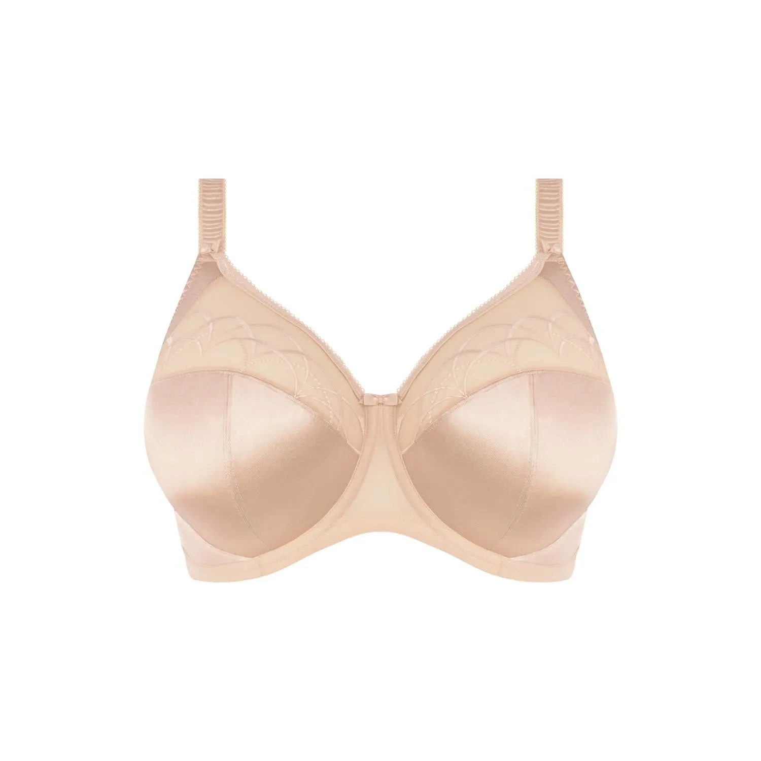 Cate Underwire Full Cup Banded Bra - Nude