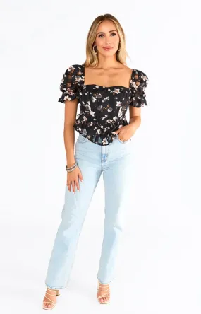 Chloe Flower Top