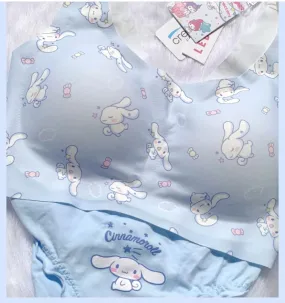 Cinnamoroll bralette soft blue girly