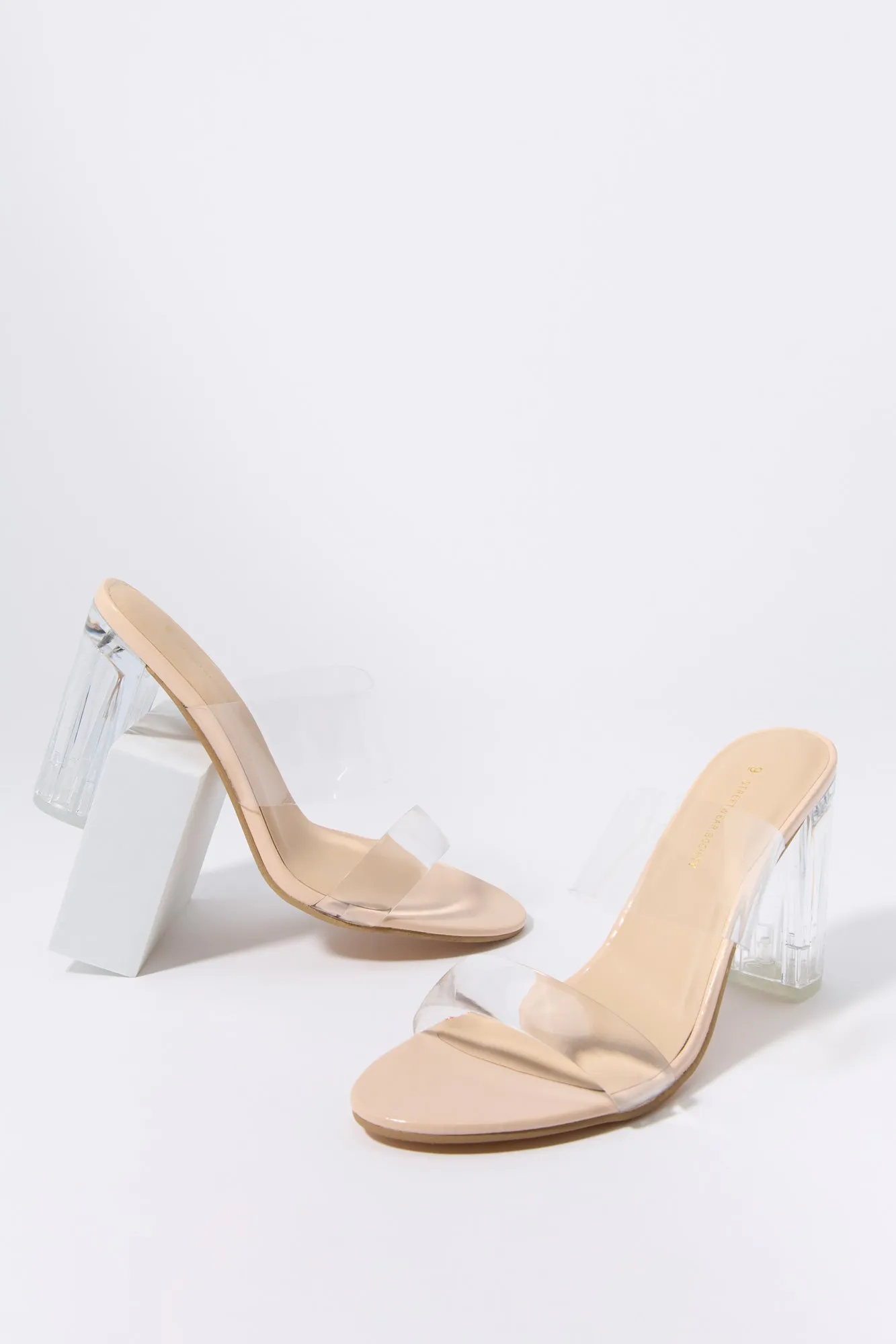 Clear Band High Heel