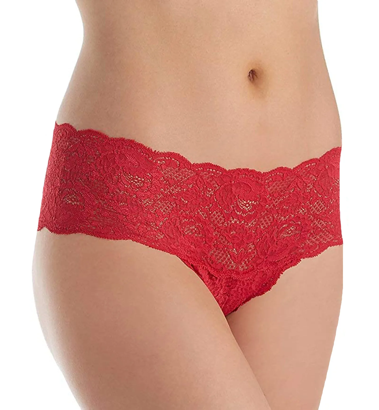 Cosabella Never Say Never Hottie Lowrider Hotpant (NEVER07ZL) - Mystic Red