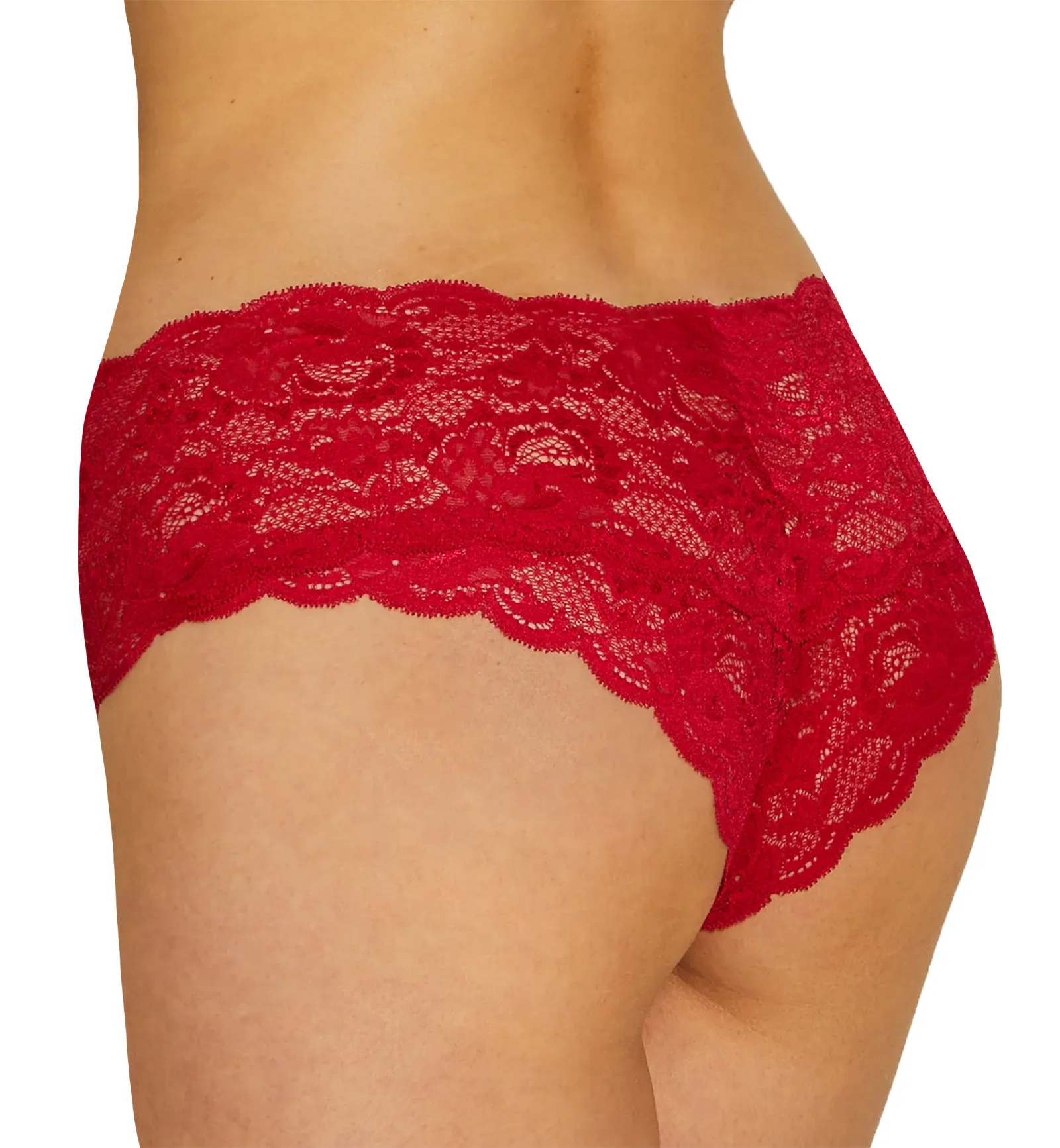 Cosabella Never Say Never Hottie Lowrider Hotpant (NEVER07ZL) - Mystic Red