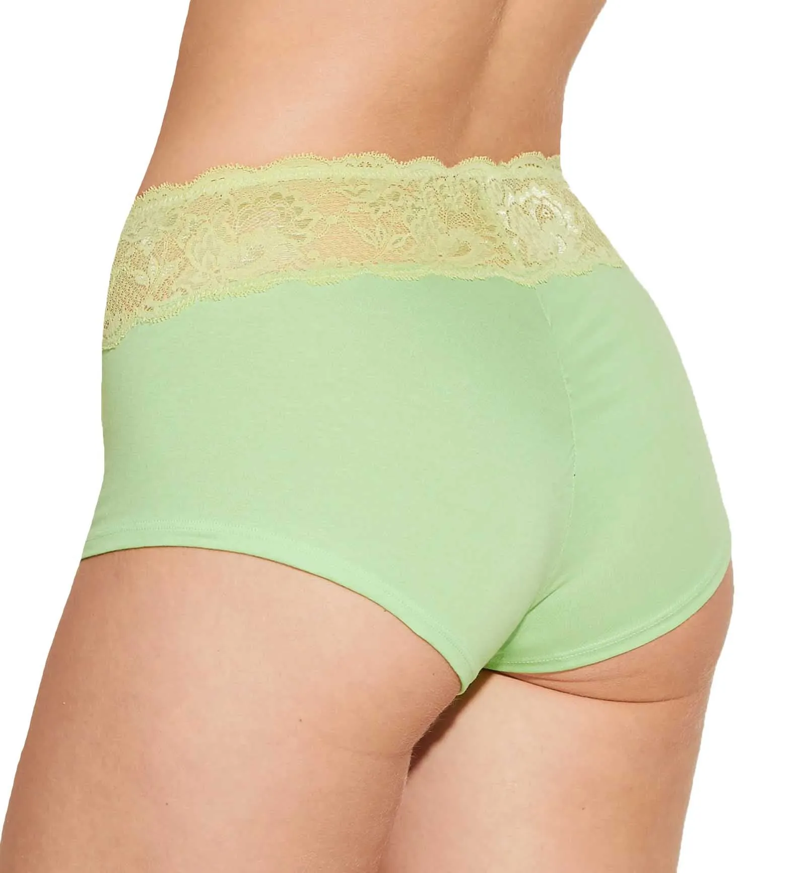 Cosabella Never Say Never Peachie Hotpant (NEVER0743) - Chakra Green