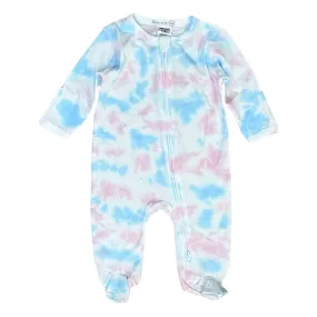 cotton candy footie-little mish