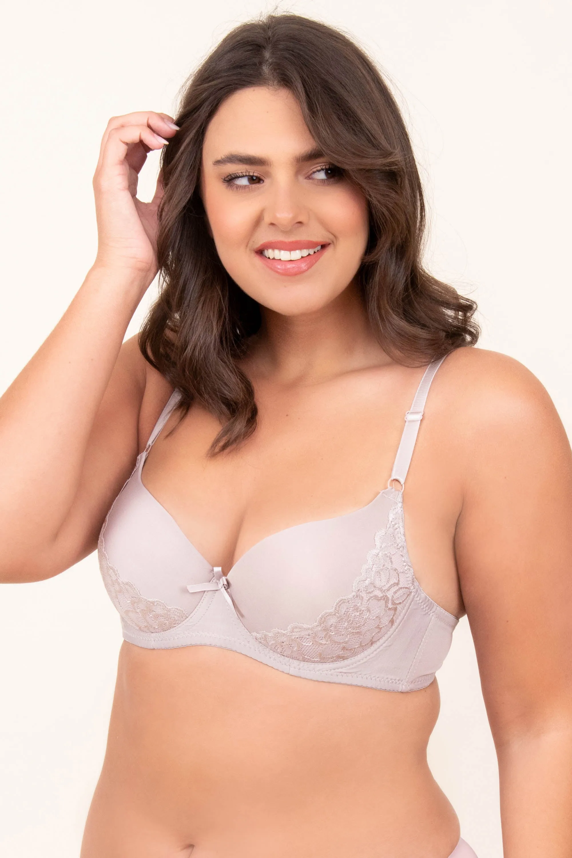 Cozy Zone Bra, Taupe