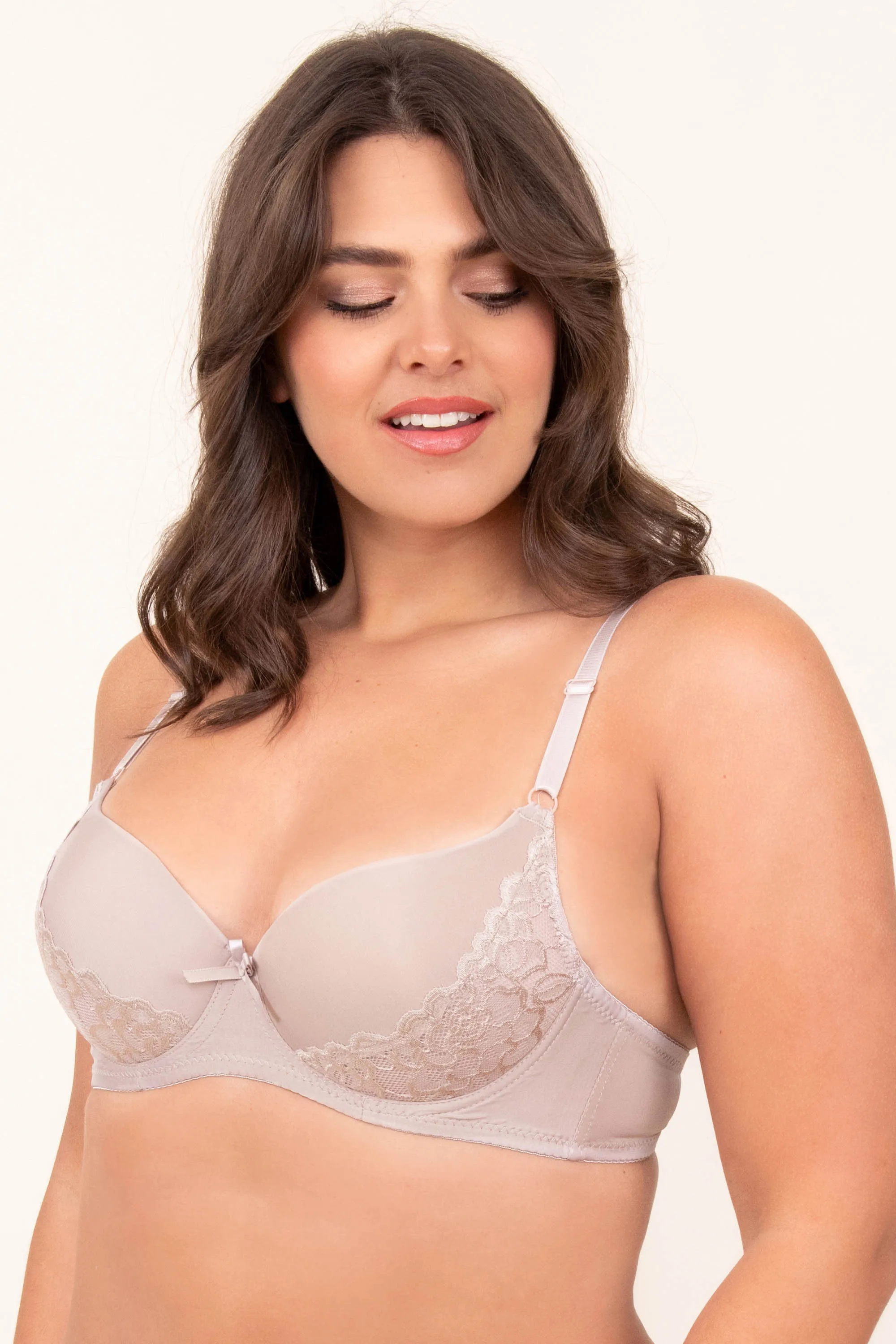 Cozy Zone Bra, Taupe