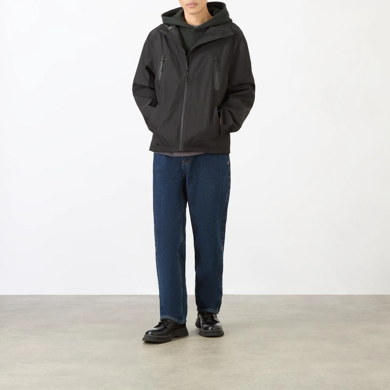 DAILY PAPER Kunle Rain Jacket - Black