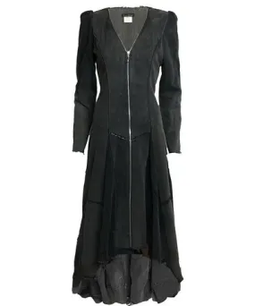 Deborah Lindquist Eco Lifestyle Women's Black Beatrix Denim Coat