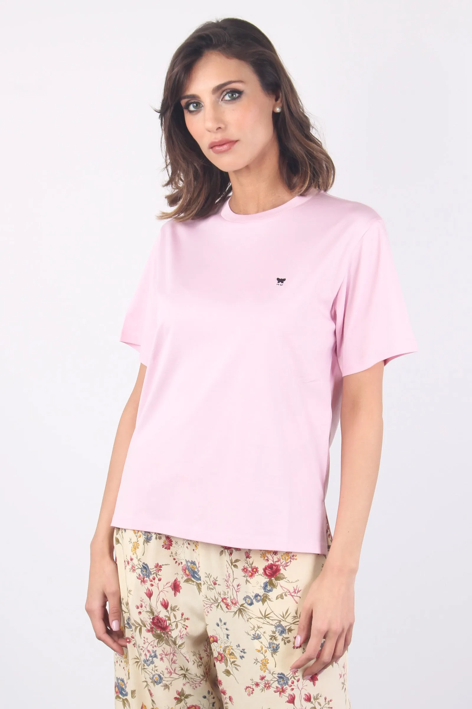 Deodara T-shirt Cotone Rosa