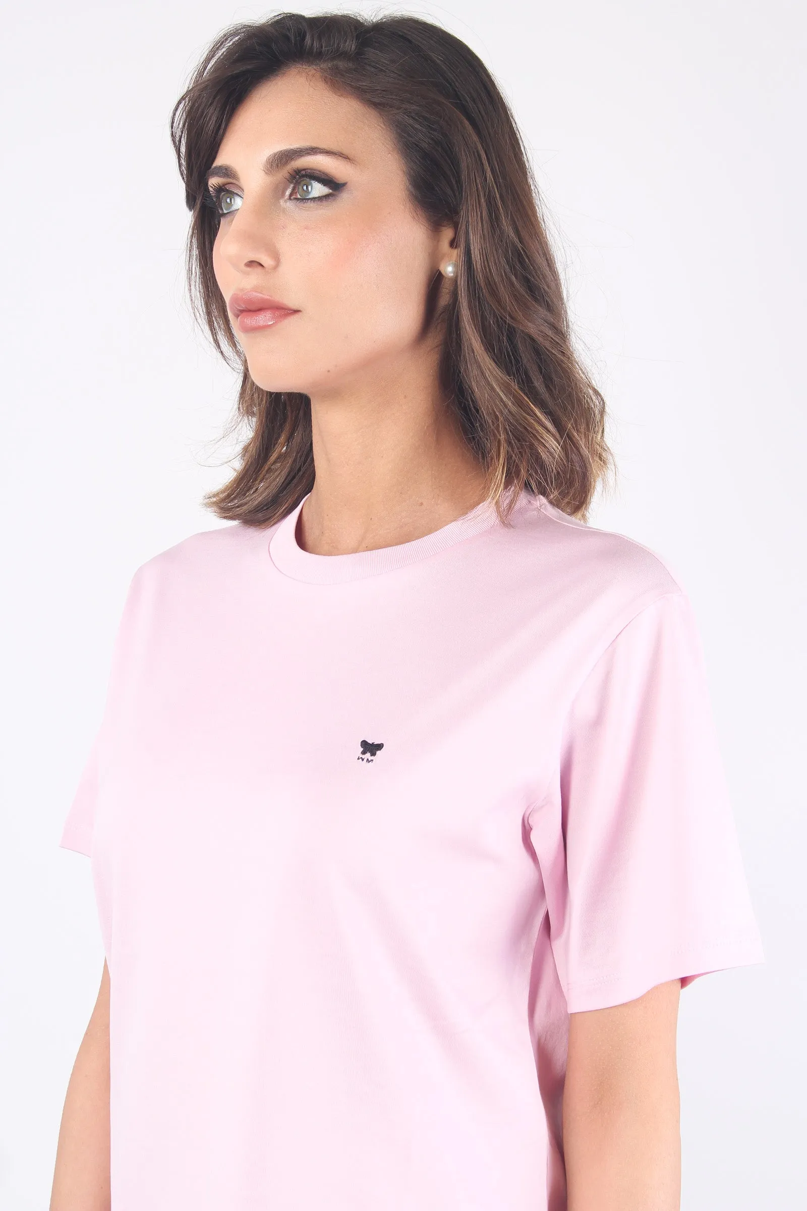 Deodara T-shirt Cotone Rosa