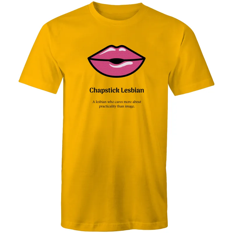 Dicktionary Chapstick Lesbian T-Shirt Unisex (L008)