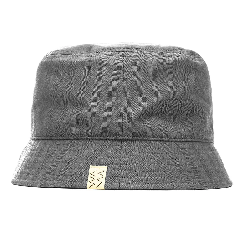 Dome Bucket Hat - Grey