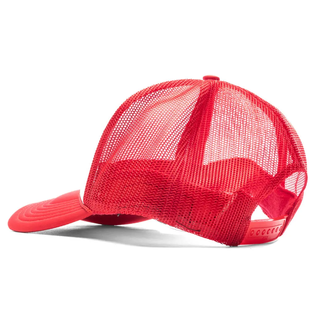 Draft Trucker Hat - Red/White