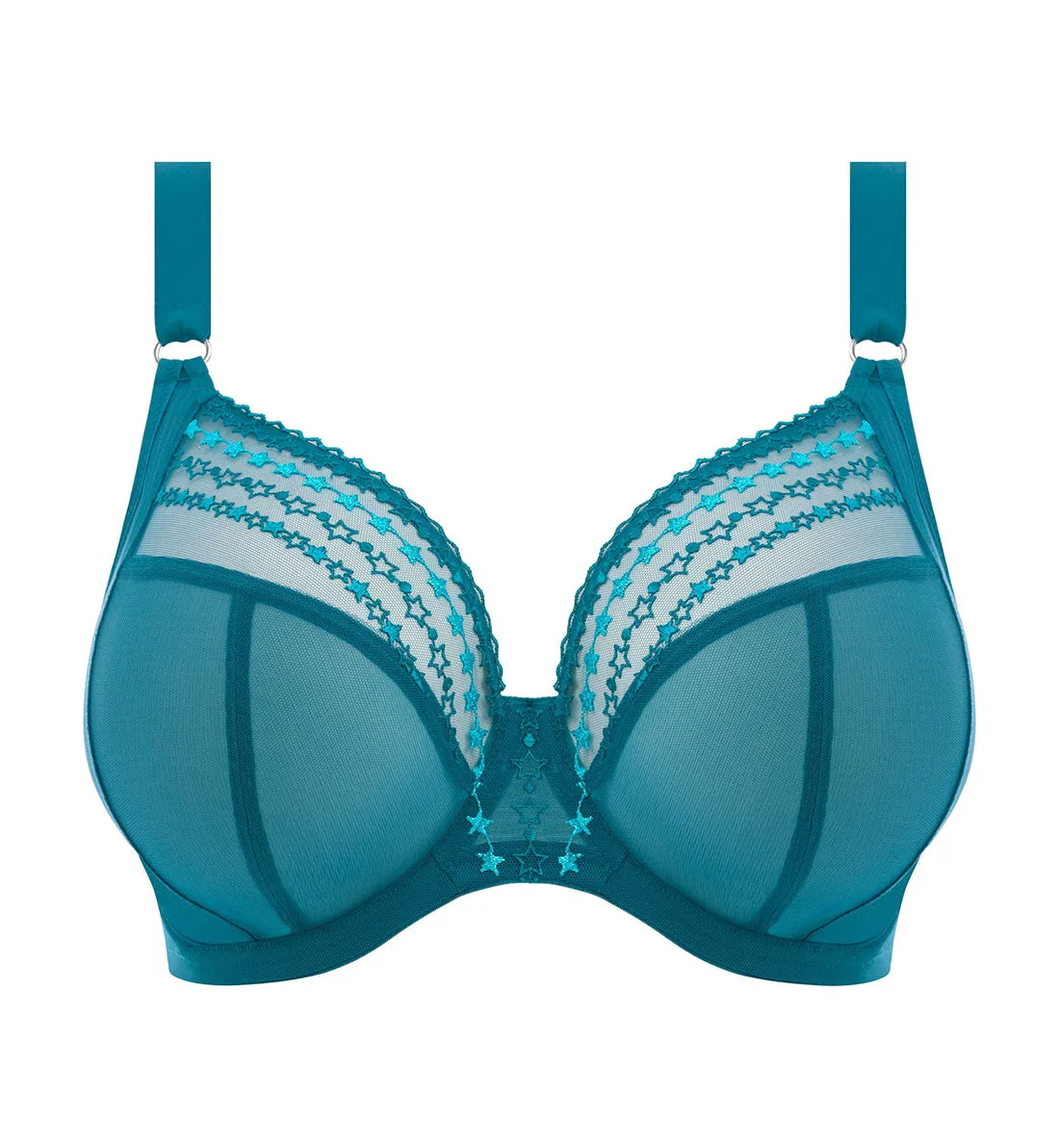 Elomi Matilda Banded Plunge Underwire Bra (8900) - Blue Star