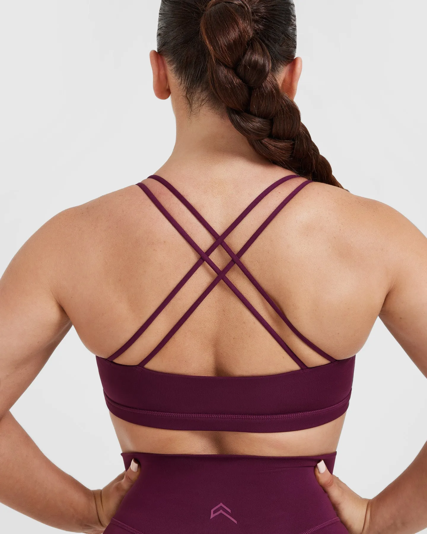 Everyday Cross Over Bralette | Ripe Fig