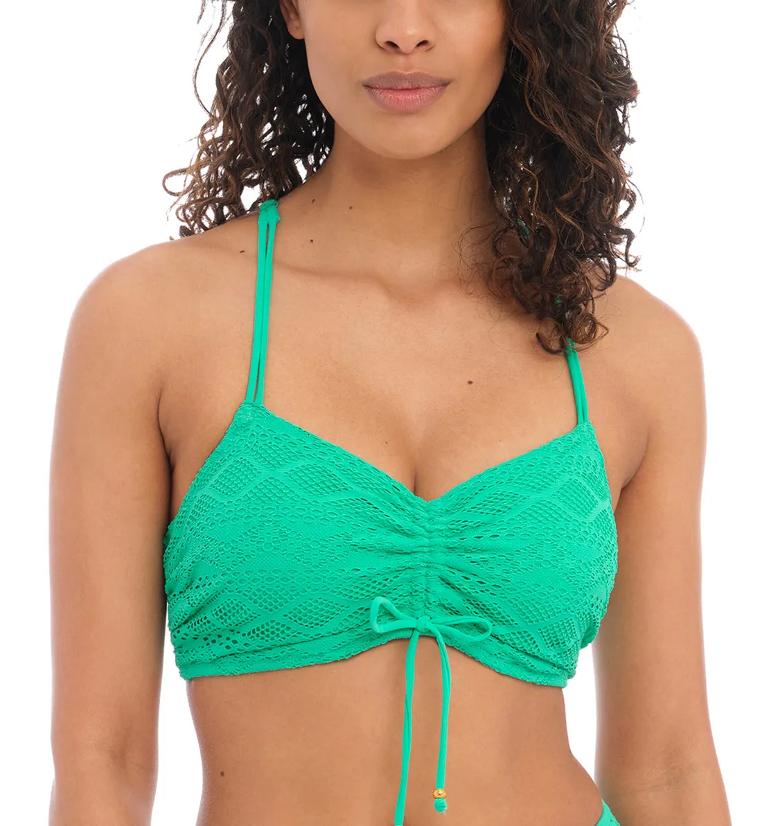 Freya Sundance Concealed Underwire Bralette Bikini Top (4000) - Jade