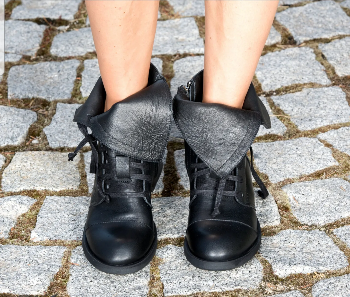 Genuine leather boots, Black genuine leather boots, Women genuine leather boots