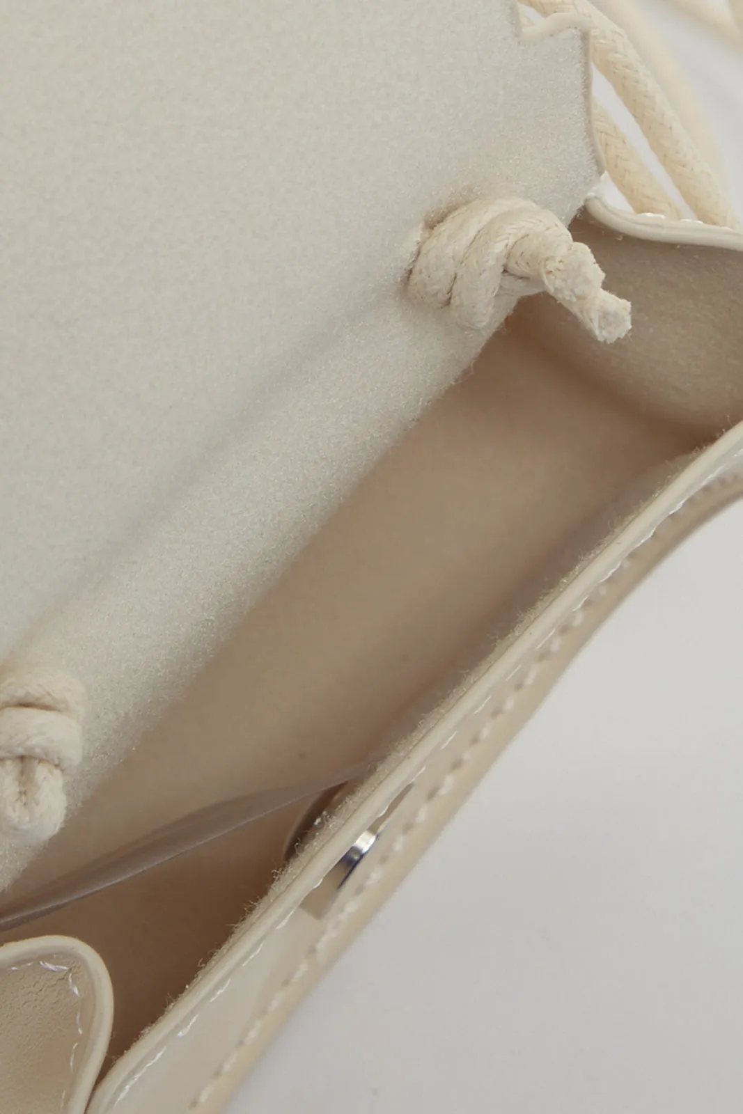 Girls Beige Plain Cross Body Bag