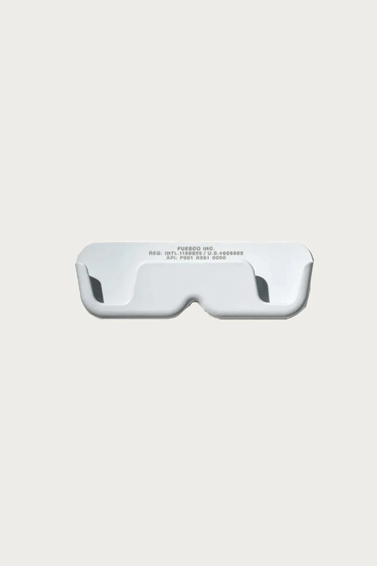 Glasses Holder - White Aluminum