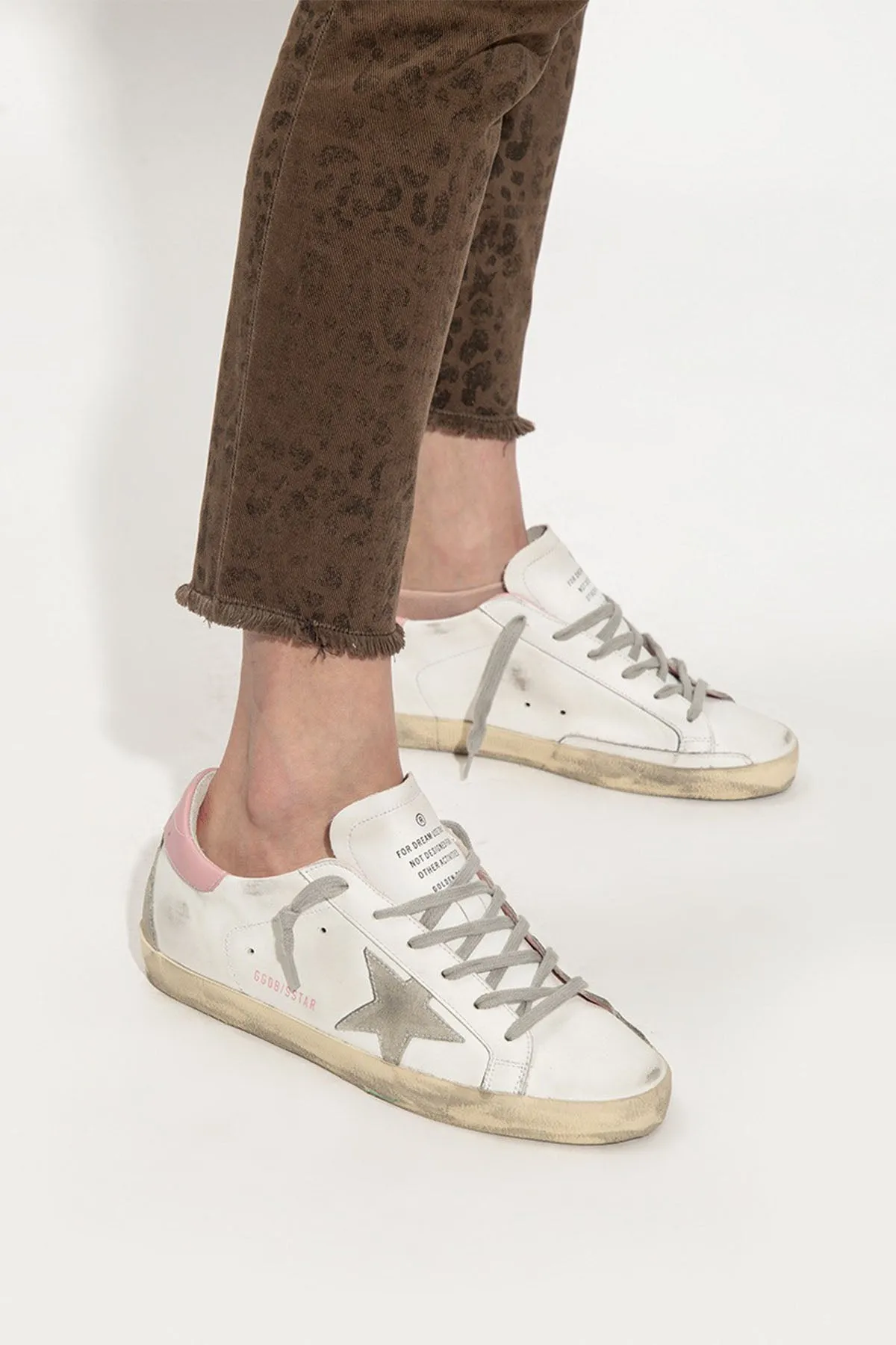 Golden Goose Super-Star Deri Sneaker Ayakkab