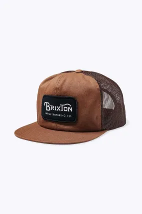 Grade Trucker Hat - Brown/Brown