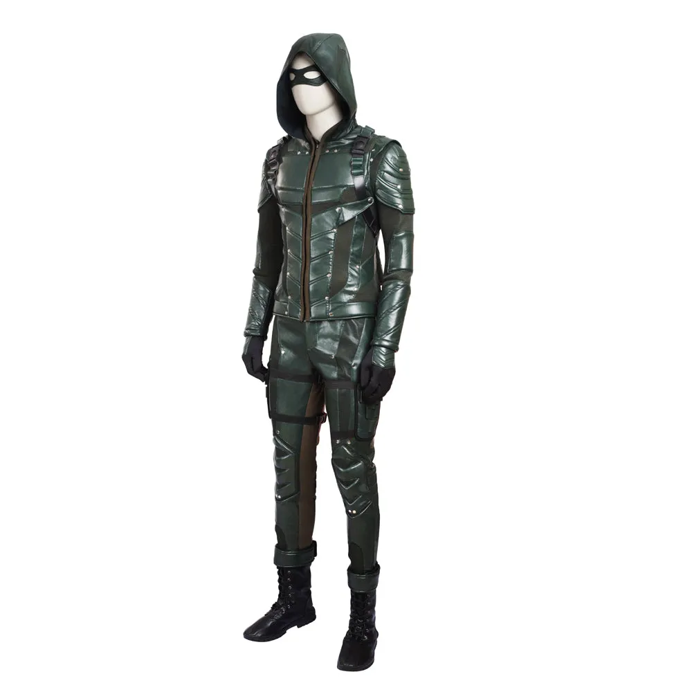 Green Arrow Season 5 Oliver Queen cosplay costume