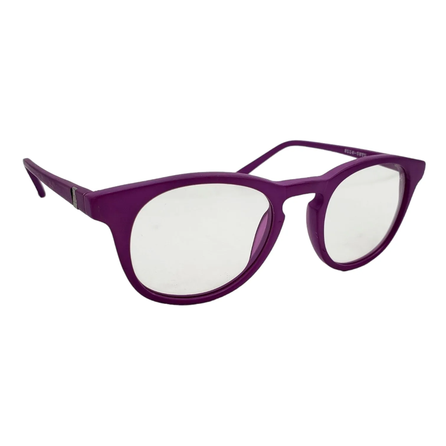 Han Purple Clear Lens Glasses