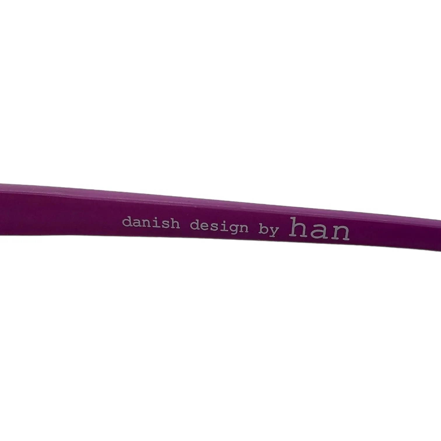 Han Purple Clear Lens Glasses