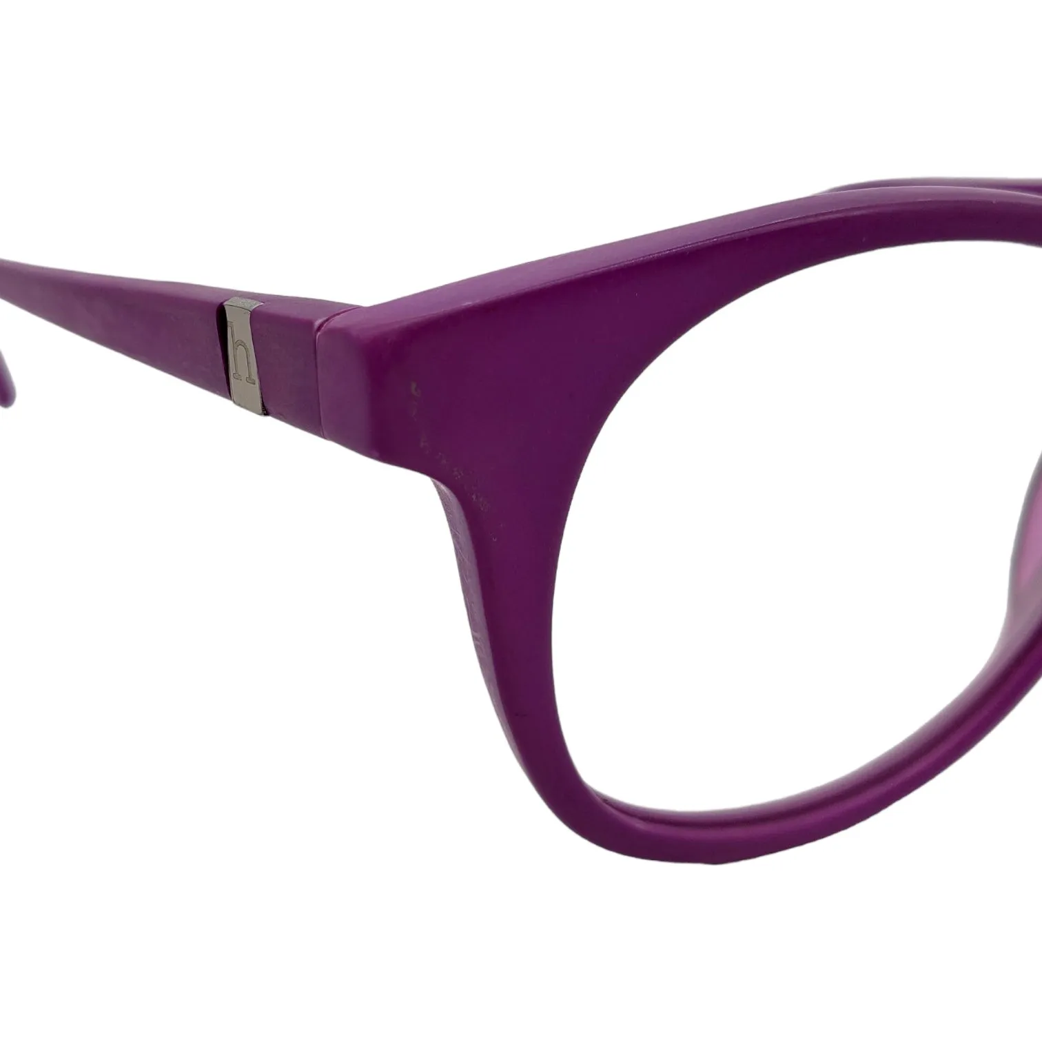 Han Purple Clear Lens Glasses